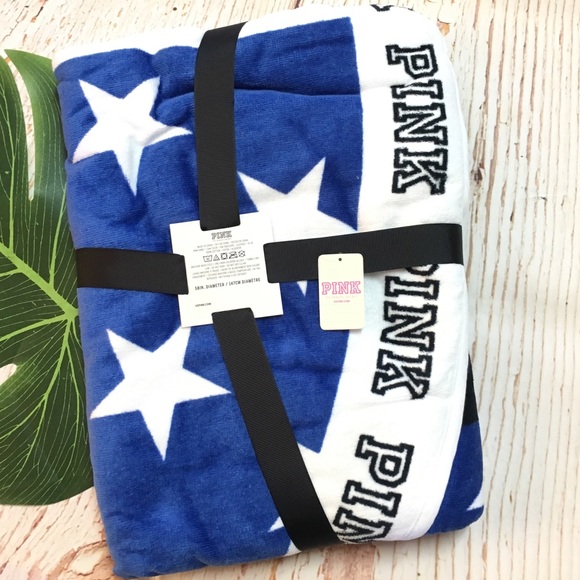 New~ Victoria’s Secret PINK Beach Towel - Picture 5 of 5